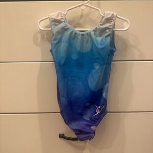 Blue and Purple Gradient Leotard